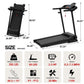 FYC Folding Treadmills with Incline, Foldable Portable Treadmills for Home Small Compact Mini Treadmill 300 LBS Capacity with 12 HIIT Modes LED Display Walking Pad Treadmill with Large Running Area