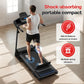 FYC Folding Treadmills with Incline, Foldable Portable Treadmills for Home Small Compact Mini Treadmill 300 LBS Capacity with 12 HIIT Modes LED Display Walking Pad Treadmill with Large Running Area