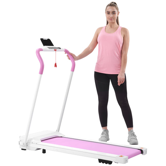 FYC Folding Treadmill for Home Electric Workout Foldable Running Machine (JK1608E-1-WT)