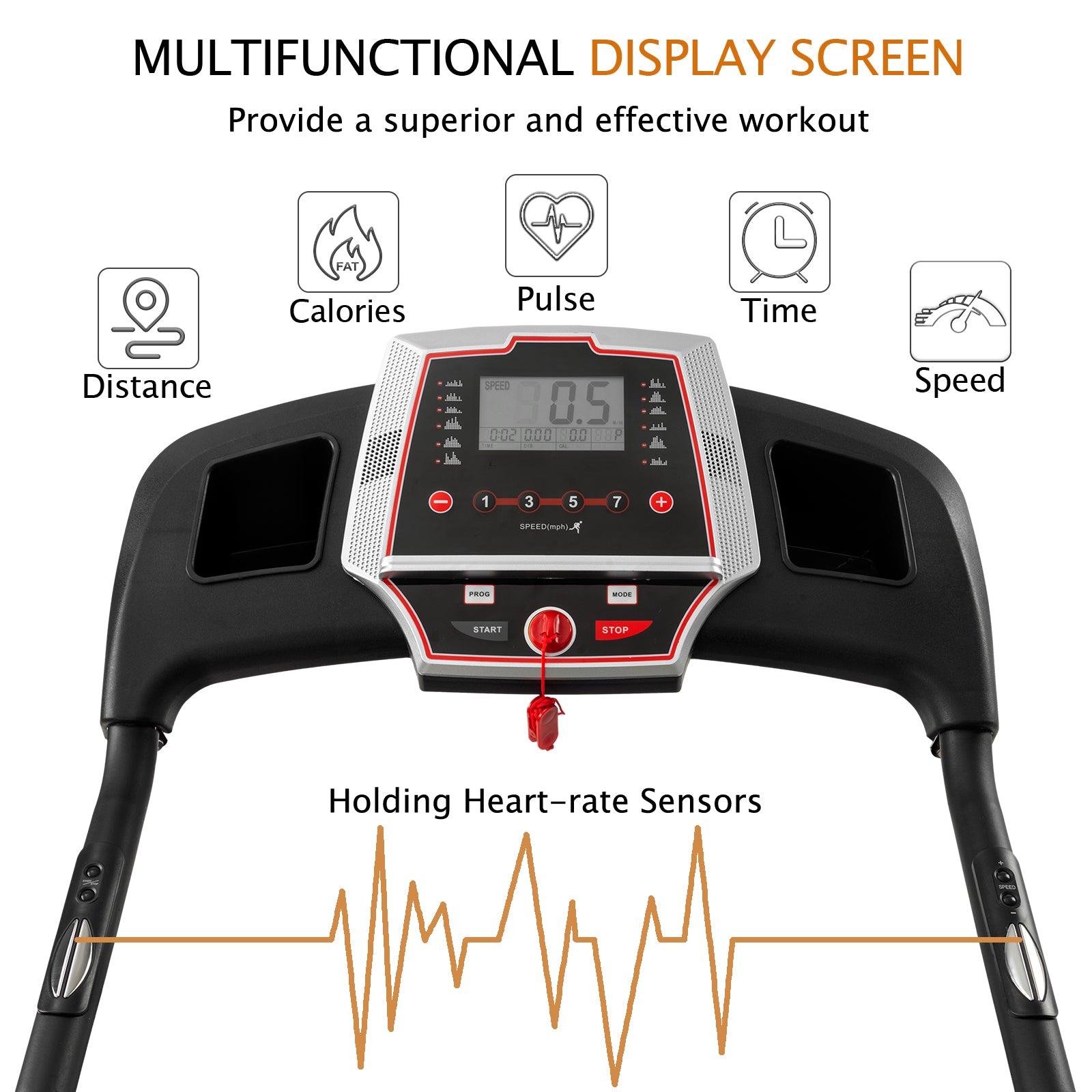 Distance in online treadmill