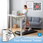 FYC Under Desk Treadmill 2.5HP Slim Walking Treadmill with APP/Bluetooth (JK30F-9)